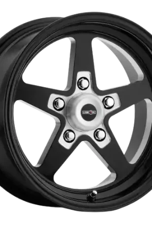 Limited Edition Vision American-Muscle 571 Sport Star II 5x120 17x4.5-24 Gloss Black with Milled Center