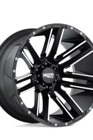 Moto Metal MO978 RAZOR 5X127 20X9 +18 SATIN BLACK MACHINED Express Delivery