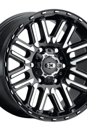 Vision Off-Road 348 Nexus 8x165.1 18x8.5+18 Gloss Black Machined Face High Quality