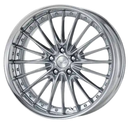 Warranty Included Work Schwert Regnitz 5x108 20x9.5+30 O Disk Silky Rich Silver