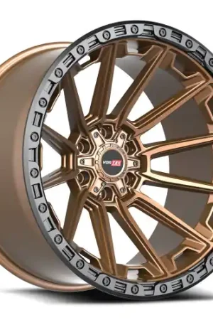 Vortek VRT-601 6x135/6x139.7 20x9 +18 Matte Bronze With Black Bead Ring Brand New