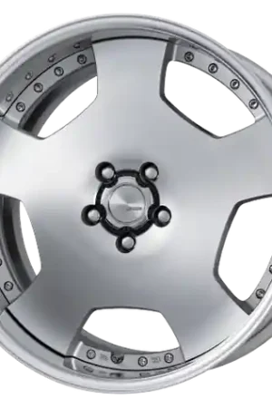 Work Lanvec Ld1 5x114.3 19x10.5+0 A Disk Machine Silver Polish Same Day Shipping