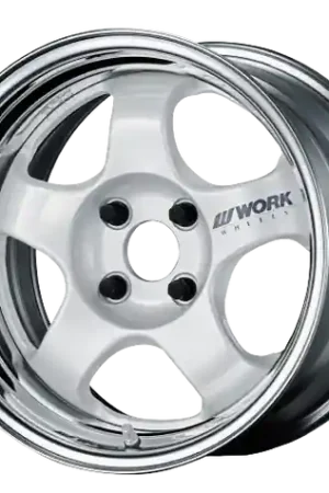 Work Meister S1 2P 4x114.3 15x8+22 O Disk White Hot Deal
