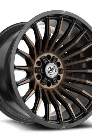 Must Have XF Off-Road XF-231 5x127/5x139.7 20x9 +0 Satin Black & Bronze Machined Double Dark Tint