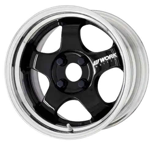 Work Meister S1 2P 5x120 15x8+12 A Disk Black High Quality