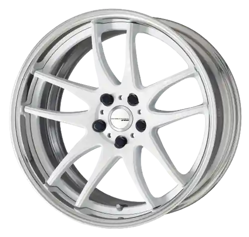 Professional Grade Work Cr 2P 5x114.3 18x10.5 +45 Gloss White
