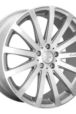 MRR HR9 5x108 18x8.5  +35 Silver Machine Face Viral