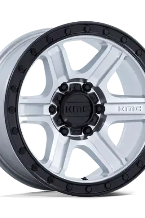 KMC KM551 OUTRUN 6X135 17x8.5 -10 MACHINED WITH GLOSS BLACK LIP Wholesale