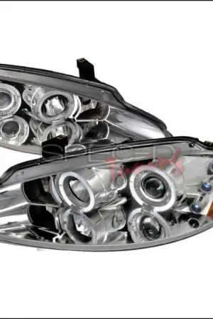 Dodge Intrepid Spec-D R8 Style Halo LED Projector - Chrome - 2LHP-ITRE98-TM Instant Buy