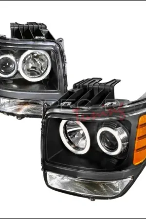 Dodge Nitro Spec-D CCFL Halo Projector Headlights - Black - 4LHP-NIT07JM-KS Order Now