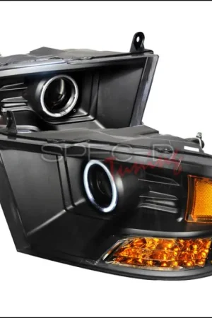 Dodge Ram Spec-D CCFL Halo Projector Headlights - Black - 4LHP-RAM09JM-KS Hot Picks
