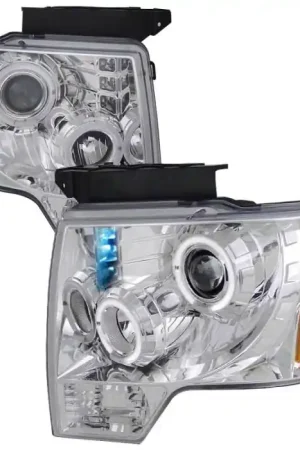 High Quality Ford F150 Spec-D Dual Halo LED Pro Headlight - 2LHP-F15009-TM