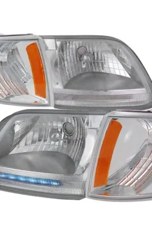 Ford F150 Spec-D Headlights & Corner Lights - 2LCLH-F15097-RS Direct From Factory