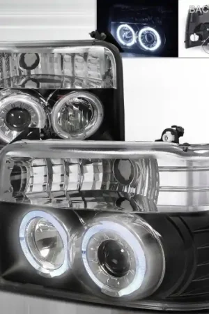 Special Offer Ford F150 Spec-D Projector Headlights - 2LHP-F15092JM-TM
