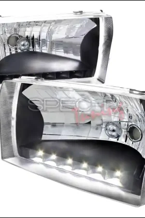 Ford F250 Spec-D LED Headlights - Black Housing - LH-F25099JM-RS Save Now