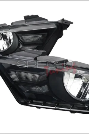 One Day Deal Ford Mustang Spec-D Euro Headlights - Smoke Lens - LH-MST10SM-RS