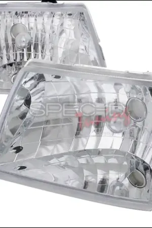 New Arrival Ford Ranger Spec-D Euro Headlights - Chrome Housing - LH-RAN98-ABM
