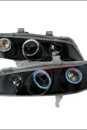 Hassle-Free Returns Honda Accord Spec-D Halo Projector Headlights - Black - 2LHP-ACD94JM-KS