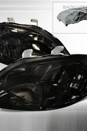 Must Have Honda Civic Spec-D Crystal Housing Headlights - Smoke - 2LH-CV99G-RS