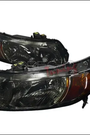 Fresh Stock Honda Civic Spec-D Euro Headlights - Smoke Lens - 2LH-CV062G-RS
