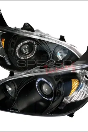 Honda Civic Spec-D Halo Projector Headlights - Black - 2LHP-CV04JM-KS Save Now
