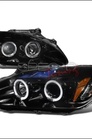 Time-Limited Honda S2000 Spec-D Black Housing Projector Headlights - Smoked Lens Gloss - 2LHP-S2K04G-TM