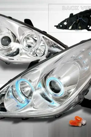 Budget Lexus ES Spec-D CCFL Halo Projector Headlights - Chrome - 3LHP-ES30005-KS