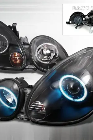 Lexus GS Spec-D CCFL Halo Projector Headlights - Black - 3LHP-GS30098JM-KS Limited Edition