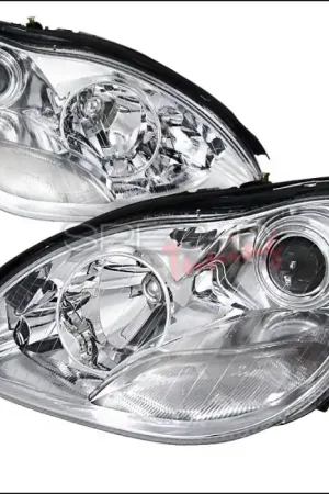 Top Rated Mercedes-Benz S Class Spec-D Projector Headlights - Chrome - LHP-BW22000-APC