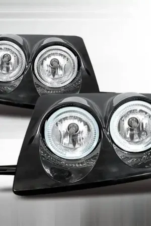 While Supplies Last Nissan 240SX Spec-D Crystal Housing Headlights - Chrome - LH-S1389BH