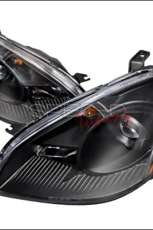 Nissan Altima Spec-D Projector Headlghts - Black - 2LHP-ALT02JM-DP Time-Limited