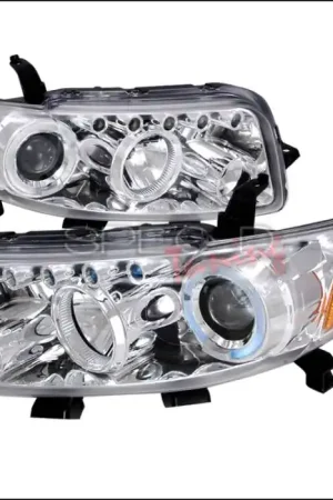 Latest Scion xB Spec-D R8 Style Halo LED Projector - Chrome - 2LHP-XB08-TM