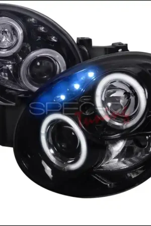 Subaru Impreza Spec-D Black Housing Projector Headlights - Smoked Lens Gloss - LHP-WRX02G-TM Factory Price