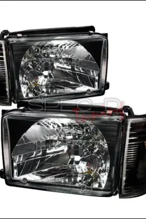 Big Sale Toyota 4Runner Spec-D Crystal Housing Headlights - Black - 2LCLH-4RUN99JM-KS