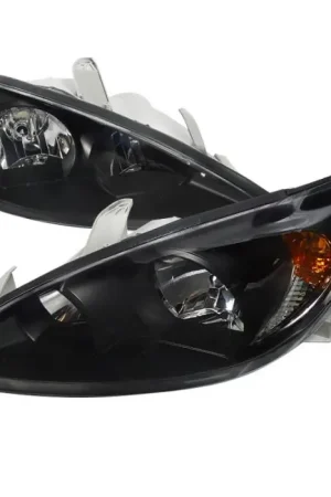 Toyota Camry Spec-D Headlights - Black - 2LH-CAM02JM-RS Brand New