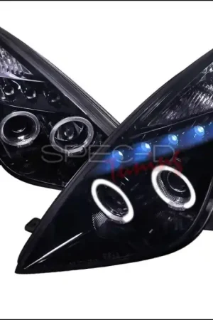 Toyota Celica Spec-D Black Housing Projector - Smoked Lens Gloss - LHP-CEL00G-TM Bulk Order