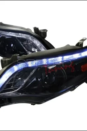 Toyota Corolla Spec-D Projector Headlight Gloss - Black Housing with Smoked Lens - 2LHP-COR11G-TM Markdown