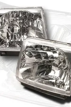 Toyota Tacoma Spec-D Crystal Housing Headlights - Chrome - LH-TAC97-KS Markdown