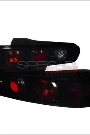 Buy Direct Acura Integra Spec-D Euro Taillights - Glossy - Black Housing with Smoke Lens - LT-INT942BB-TM