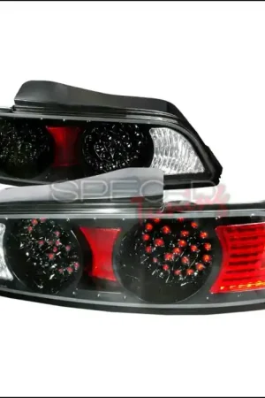 Wholesale Acura RSX Spec-D LED Taillights - Black - LT-RSX05JMLED-DP