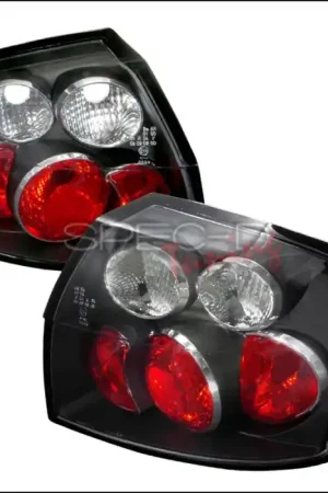 Crafted Audi A4 Spec-D Altezza Taillights - Black - LT-A402JM-TM