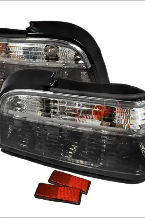 BMW 3 Series 2DR Spec-D Altezza Taillights - Chrome - LT-E362GPW-APC Wholesale