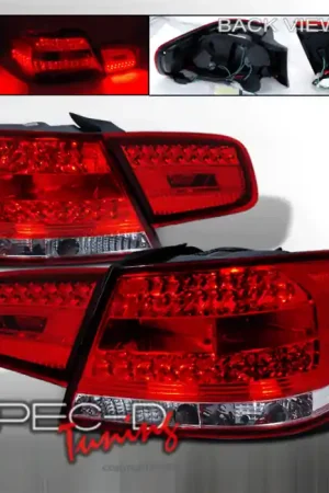 BMW 3 Series 2DR Spec-D LED Taillights - Red - LT-E9207RLED-KS Next Day Delivery