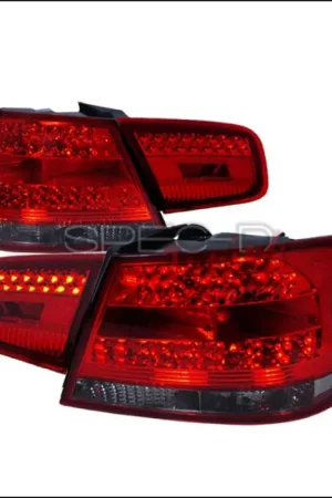 BMW 3 Series 2DR Spec-D LED Taillights - Red & Smoke - LT-E9207RGLED-KS High Quality
