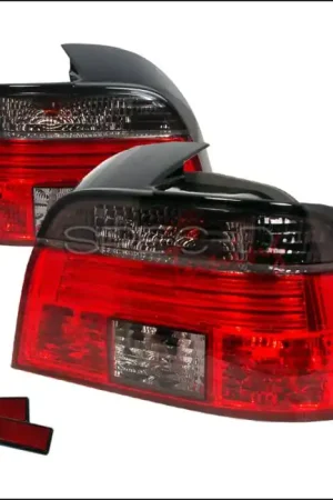 BMW 5 Series Spec-D Altezza Taillights - Smoke - LT-E394G-APC Last Chance