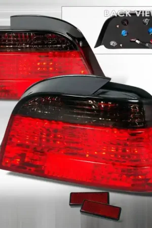 BMW 7 Series Spec-D Altezza Taillight - Smoke - LT-E384G-APC Bargain