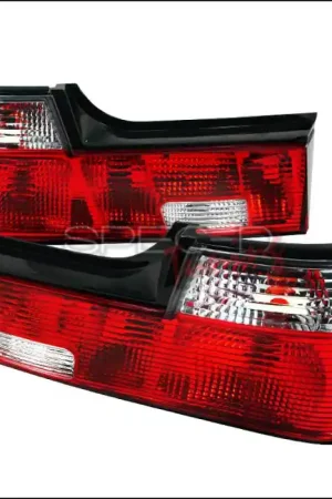 BMW 7 Series Spec-D Taillights - Red & Clear - LT-E3288RPW-APC Fresh Stock