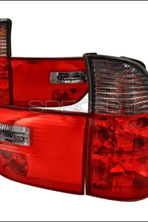Order Now BMW X5 Spec-D Altezza Taillights - Red & Smoke - LT-X500RG-APC