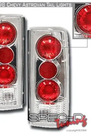 Mega Sale Chevrolet Astro Spec-D Altezza Taillights - Chrome - LT-AST85-KS