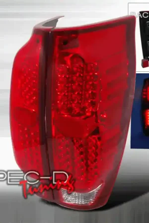 Chevrolet Avalanche Spec-D LED Taillights - Red - LT-AVA02RLED-KS Today Only